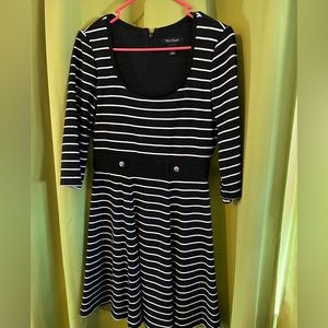 White House Black Market Striped Dress